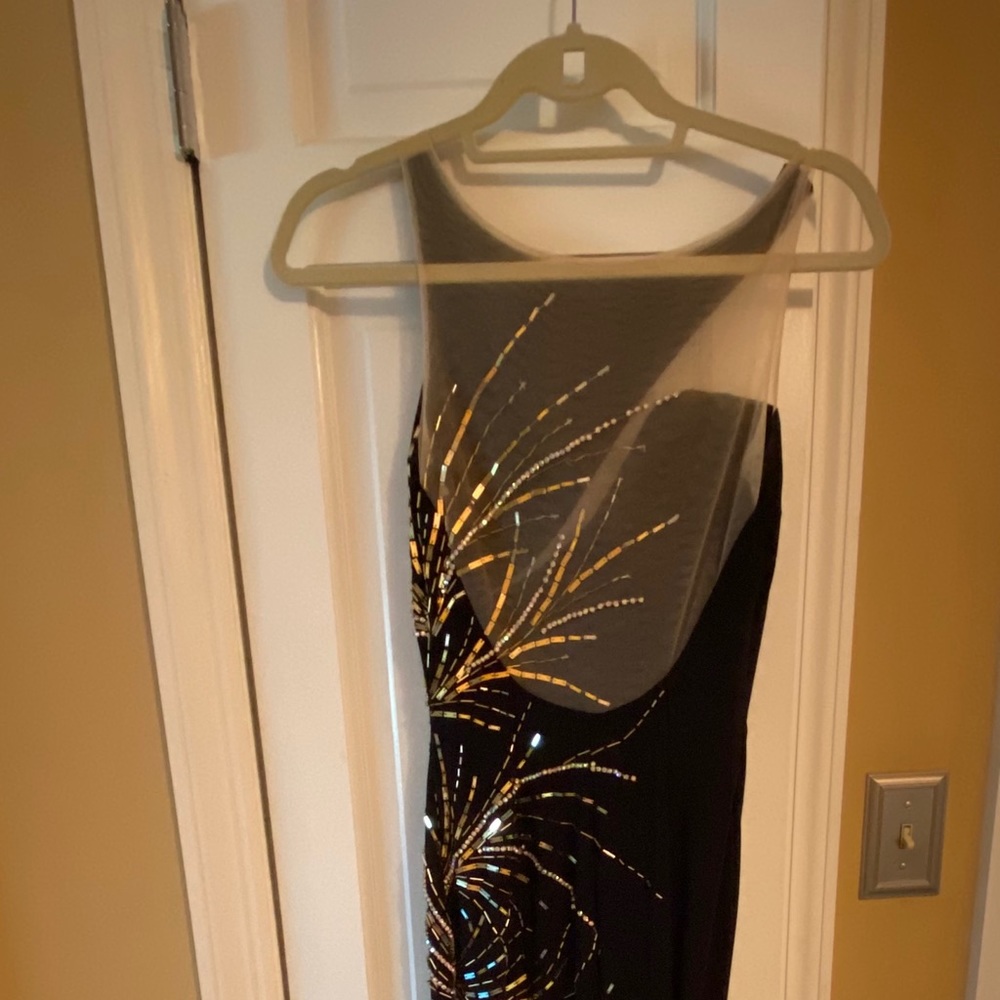 Xcite evening gown - black and gold